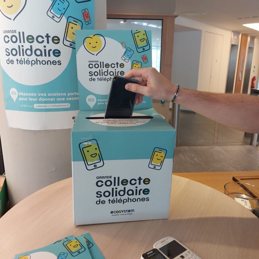 Collecte de téléphones. @ecosystem