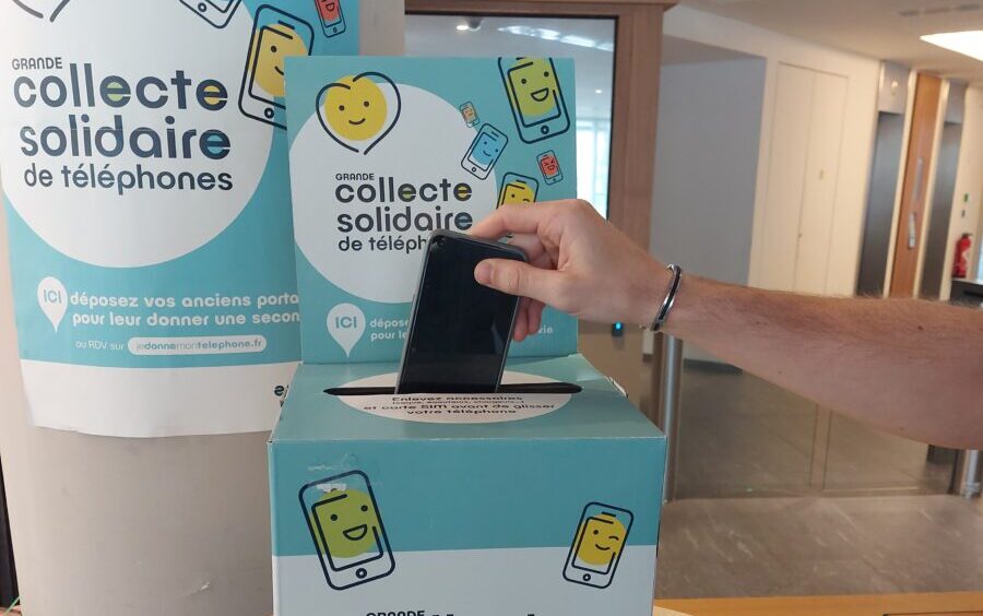 Collecte de téléphones. @ecosystem