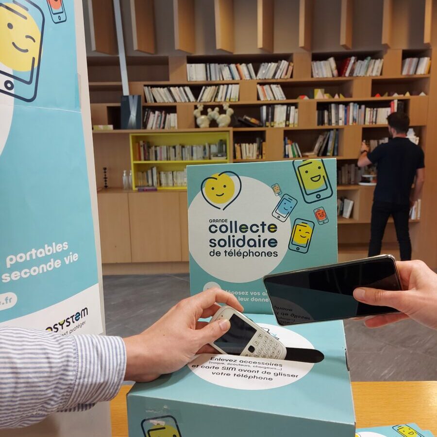Collecte de téléphones. @ecosystem