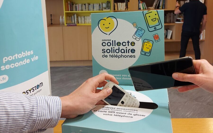 Collecte de téléphones. @ecosystem