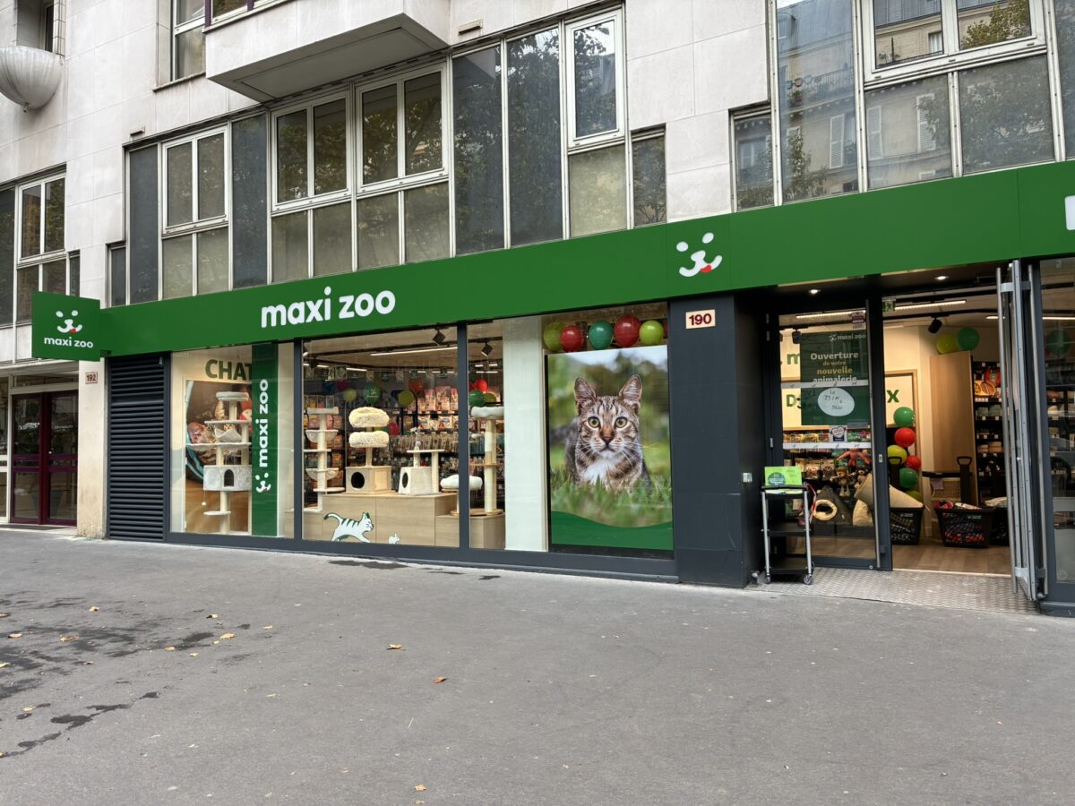 Maxi Zoo ouvre 17 boutiques continuant son expansion nationale (Crédit: DR).