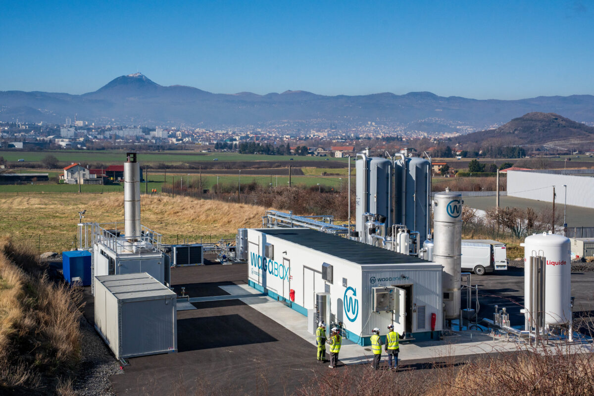 L'une des usines de Waga Energy située à Clermont-Ferrand. ©Waga-Energy