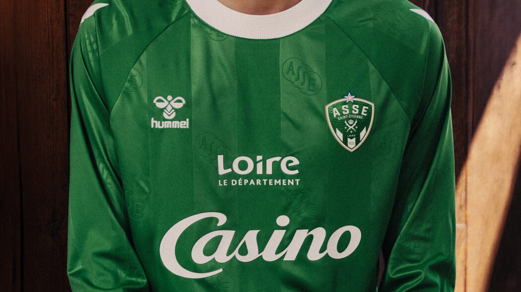 Le nouveau maillot domicile de l'ASSE pour la saison 2026-2027. ©ASSE