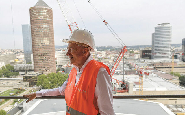 Gérard Collomb Lyon tours