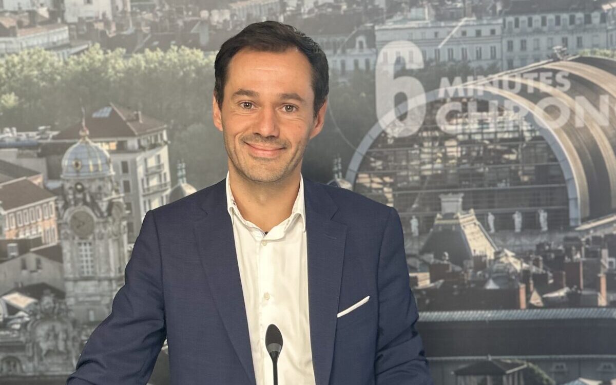 Gautier Chapuis, adjoint au climat et aux patrimoines municipaux de la Ville de Lyon