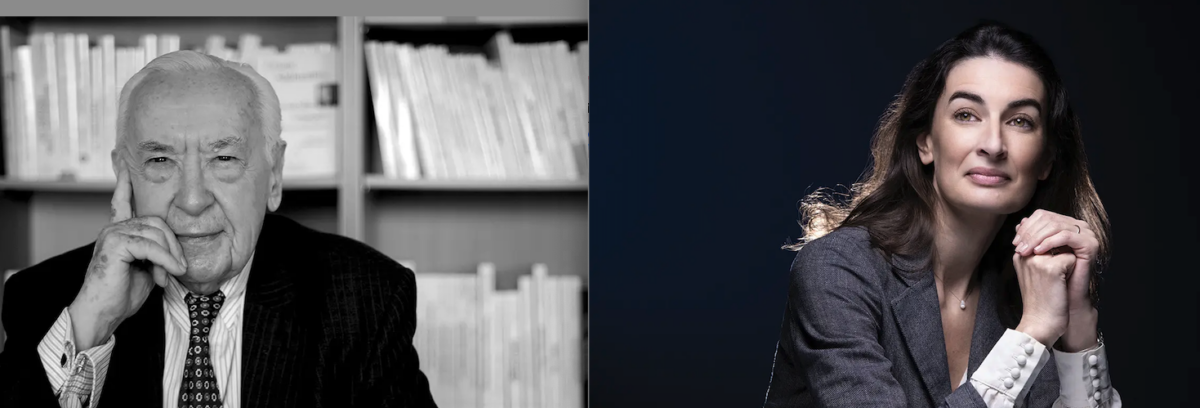 Jacques de Larosière et Agnes Verdier-Molinié