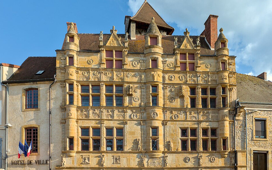 Paray-le-Monial (Saône-et-Loire, France) - Hôtel Jaillet (actuel hôtel de ville)