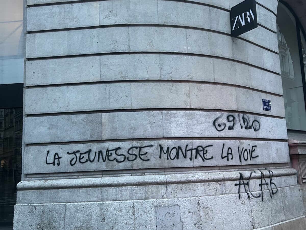 L'après émeutes du 17 octobre 2026 à Lyon @Guillaume Lamy