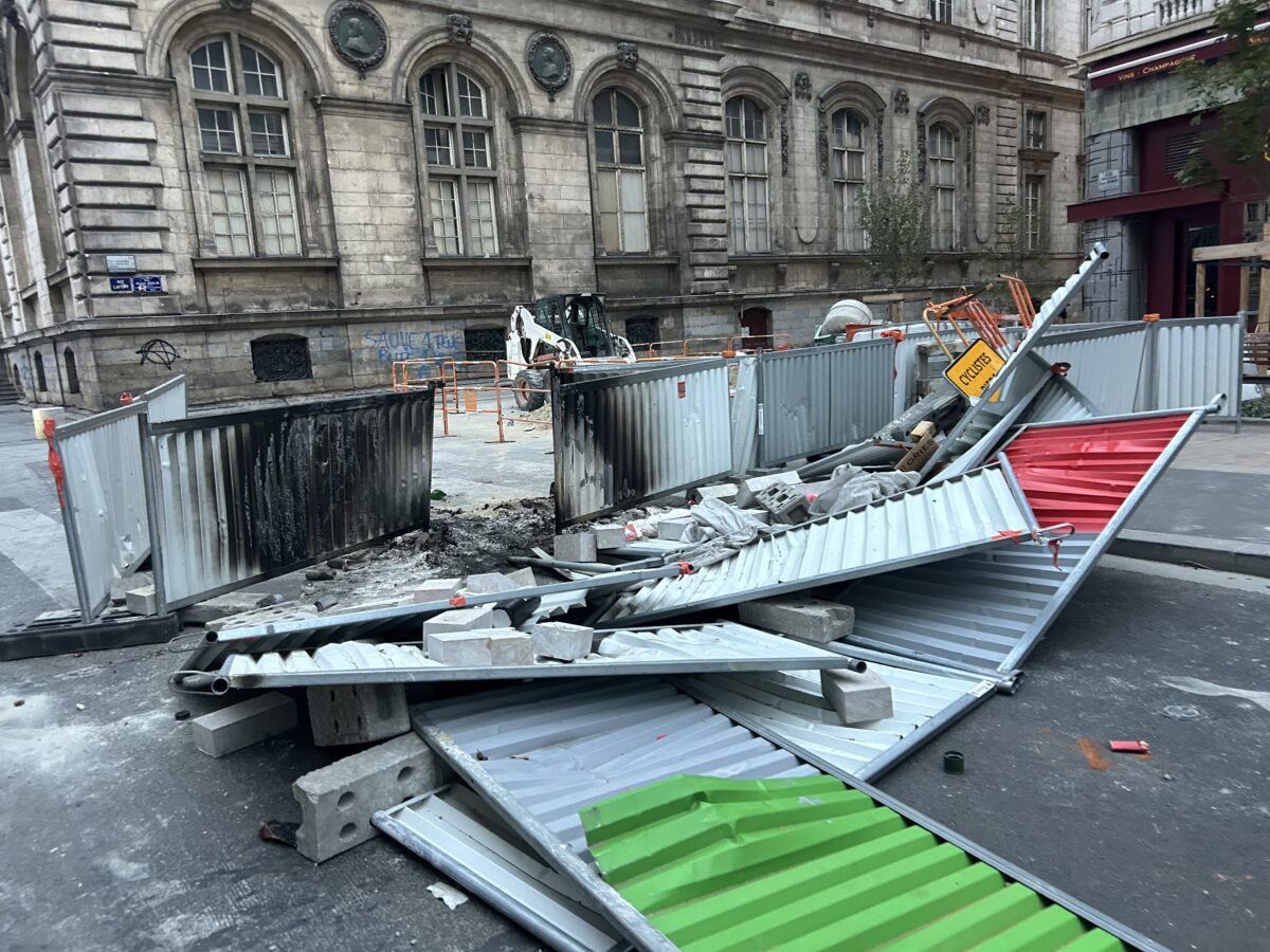 L'après émeutes du 17 octobre 2026 à Lyon @Guillaume Lamy