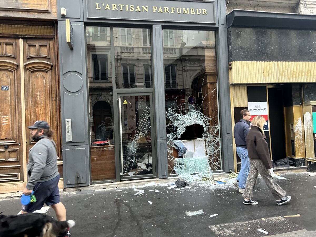 L'après émeutes du 17 octobre 2026 à Lyon @Guillaume Lamy