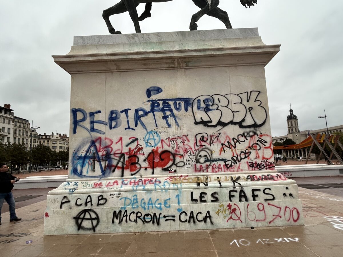 L'après émeutes du 17 octobre 2026 à Lyon @Guillaume Lamy