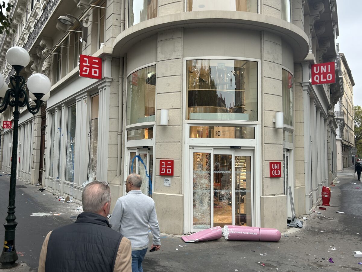 L'après émeutes du 17 octobre 2026 à Lyon @Guillaume Lamy