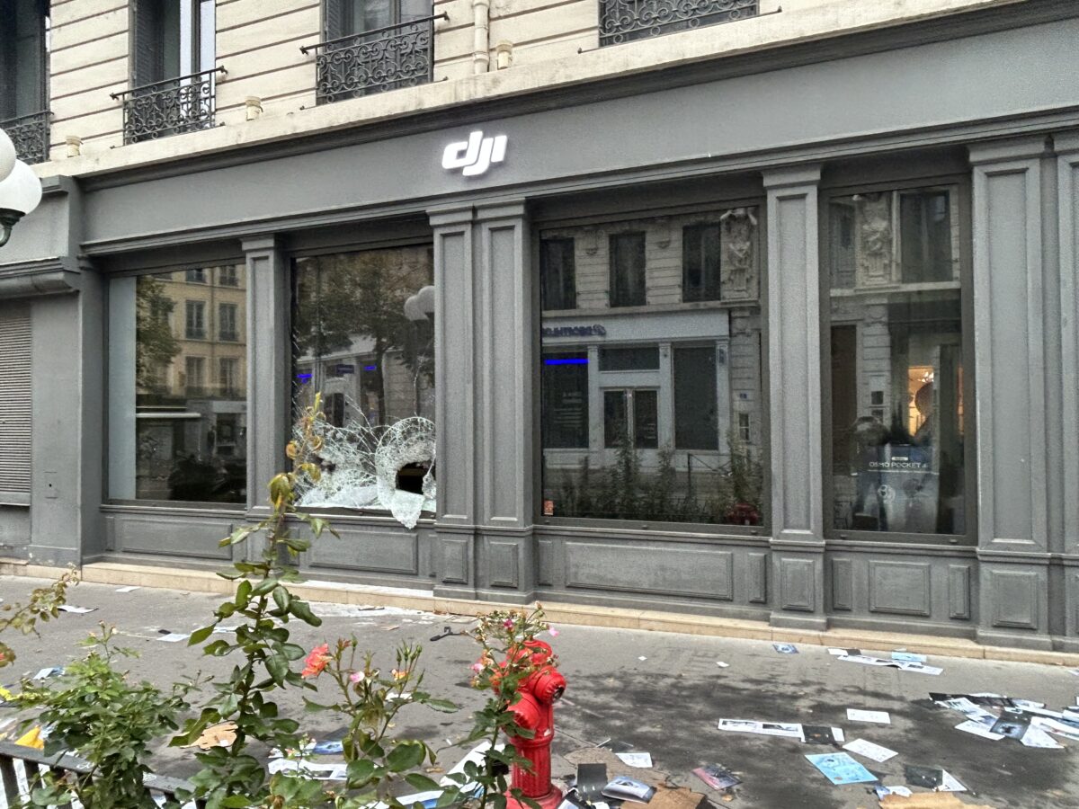 L'après émeutes du 17 octobre 2026 à Lyon @Guillaume Lamy