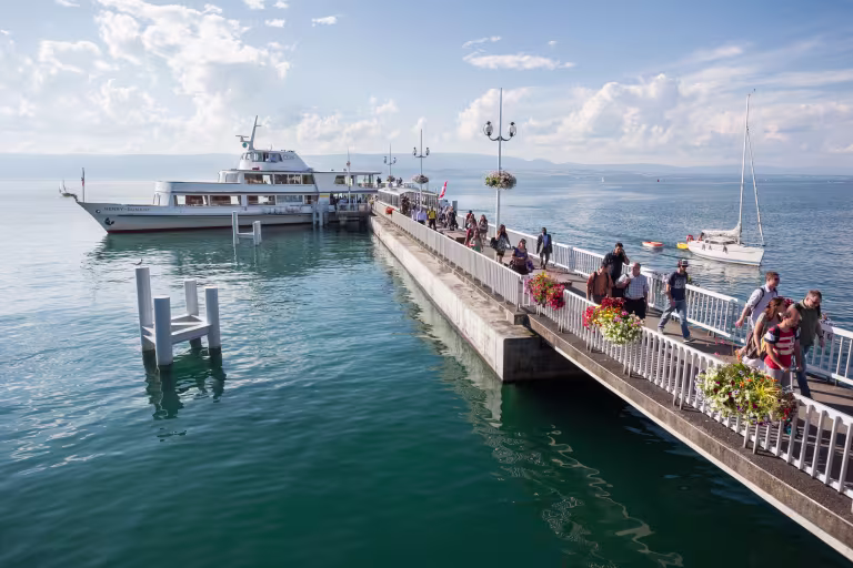 Navettes lacustres © Office de Tourisme des Alpes du Léman