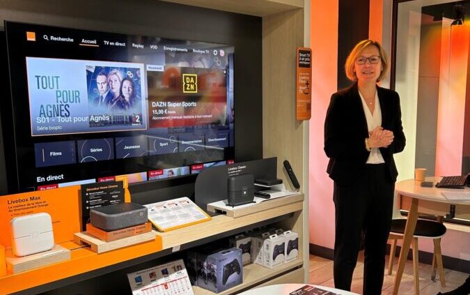 Sophie Claude, directrice Orange Auvergne-Rhône-Alpes